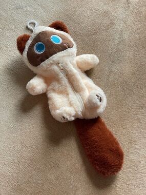 Plush Cat Storage Pouch